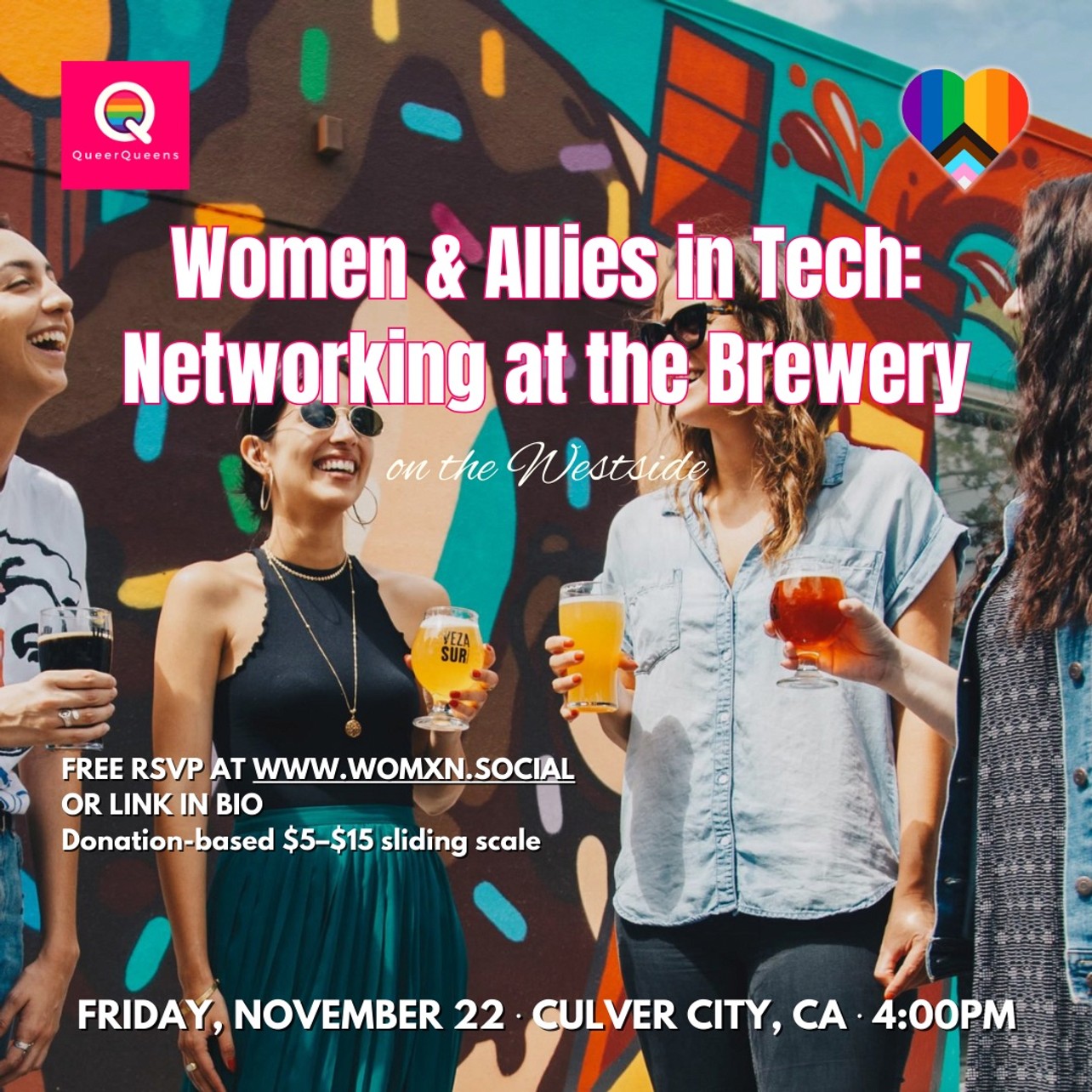Women & Allies in Tech: Networking at the Brewery